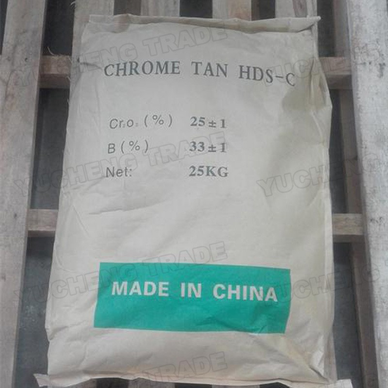用于皮革鞣制的绿色粉末基础铬硫酸盐