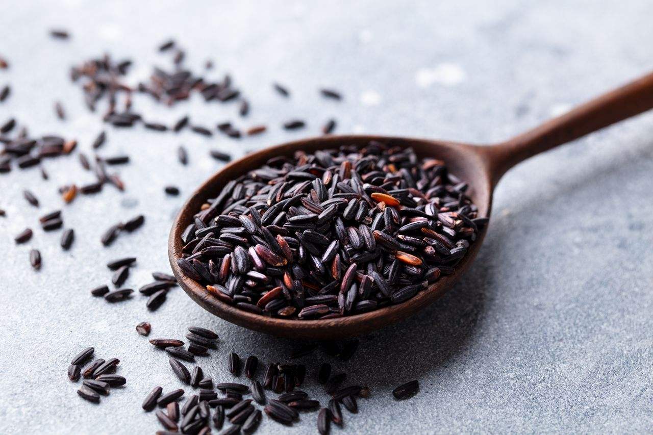 Antioxidant Black Rice Anthocyanins, Black Rice Extract, Black Rice Anthocyanidin Powder