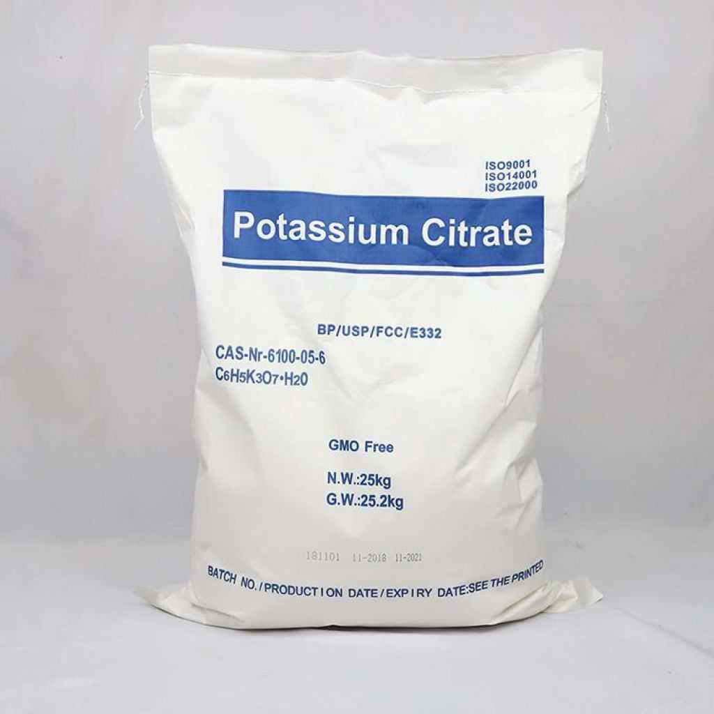 High Purity Potassium Citrate Powder CAS 866-84-2 Food Grade FCC/EU Standard Factory Price High Purity Potassium Citrate Powder CAS 866-84-2 Food Grade FCC/EU Standard Factory Price